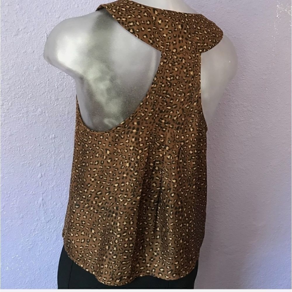 Cheetah Leopard Print Racerback Tank Top - Picture 7 of 7